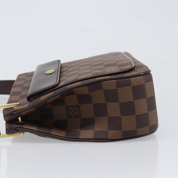 LOUIS VUITTON Damier Ebene Aubagne Shoulder Bag N51129 LV Auth ki6804M