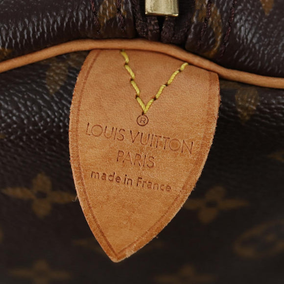 LOUIS VUITTON Monogram Keepall 55 Boston Bag M41424 LV Auth ki6805M