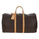LOUIS VUITTON Monogram Keepall 55 Boston Bag M41424 LV Auth ki6805M-13