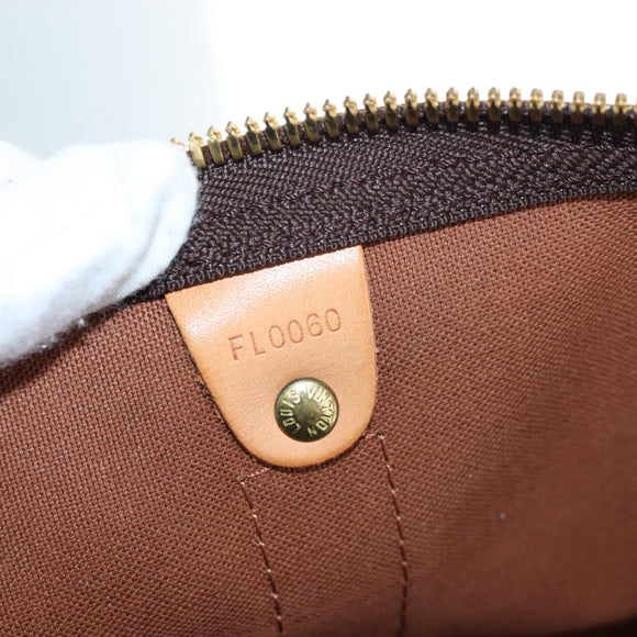 LOUIS VUITTON Monogram Keepall 55 Boston Bag M41424 LV Auth ki6805M