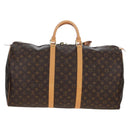 LOUIS VUITTON Monogram Keepall 55 Boston Bag M41424 LV Auth ki6805M-2