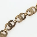 CHANEL Necklace metal Gold CC Auth ki6807M-11