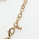 CHANEL Necklace metal Gold CC Auth ki6807M-14