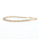 CHANEL Necklace metal Gold CC Auth ki6807M-16