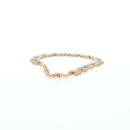 CHANEL Necklace metal Gold CC Auth ki6807M-18