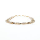 CHANEL Necklace metal Gold CC Auth ki6807M-19