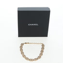 CHANEL Necklace metal Gold CC Auth ki6807M-20