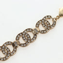 CHANEL Necklace metal Gold CC Auth ki6807M-5