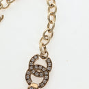CHANEL Necklace metal Gold CC Auth ki6807M-8
