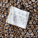 CHANEL skirt Jacket Nylon setup Gold CC Auth ki6808M-16