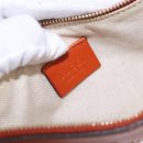 GUCCI GG Canvas Tote Bag Orange Gold 269878 Auth ki6812V-21