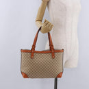 GUCCI GG Canvas Tote Bag Orange Gold 269878 Auth ki6812V-23