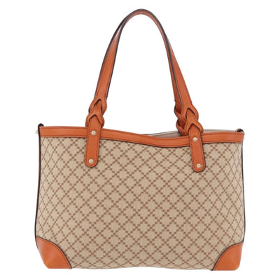 GUCCI GG Canvas Tote Bag Orange Gold 269878 Auth ki6812V - 0
