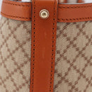 GUCCI GG Canvas Tote Bag Orange Gold 269878 Auth ki6812V-4