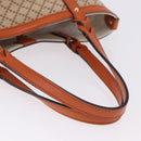 GUCCI GG Canvas Tote Bag Orange Gold 269878 Auth ki6812V-8