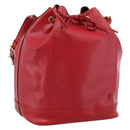 LOUIS VUITTON Epi Noe Shoulder Bag Red M44007 LV Auth ki6821A-1