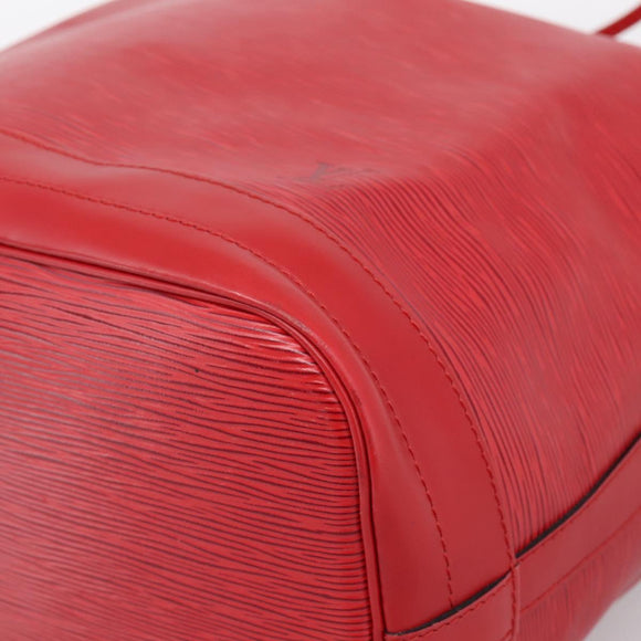LOUIS VUITTON Epi Noe Shoulder Bag Red M44007 LV Auth ki6821A