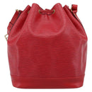 LOUIS VUITTON Epi Noe Shoulder Bag Red M44007 LV Auth ki6821A-3