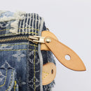 LOUIS VUITTON Monogram Denim Patchwork Speedy 30 Bag Blue M95380 LV Auth ki6823SAM-16