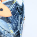 LOUIS VUITTON Monogram Denim Patchwork Speedy 30 Bag Blue M95380 LV Auth ki6823SAM-25