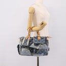 LOUIS VUITTON Monogram Denim Patchwork Speedy 30 Bag Blue M95380 LV Auth ki6823SAM-27