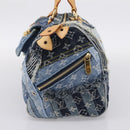 LOUIS VUITTON Monogram Denim Patchwork Speedy 30 Bag Blue M95380 LV Auth ki6823SAM-5