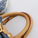 LOUIS VUITTON Monogram Denim Patchwork Speedy 30 Bag Blue M95380 LV Auth ki6823SAM-8