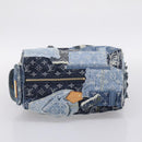 LOUIS VUITTON Monogram Denim Patchwork Speedy 30 Bag Blue M95380 LV Auth ki6823SAM-9