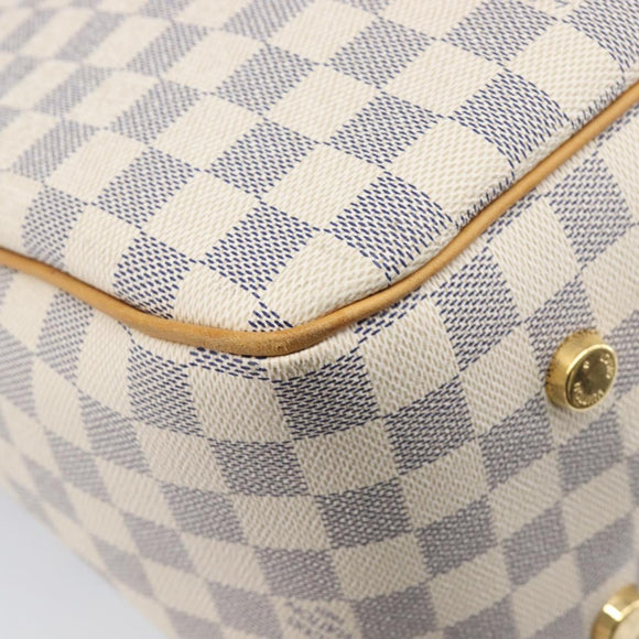 LOUIS VUITTON Damier Azur Figueri GM Tote Bag N41175 LV Auth ki6824V