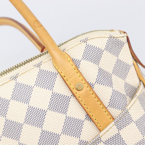 LOUIS VUITTON Damier Azur Figueri GM Tote Bag N41175 LV Auth ki6824V