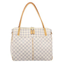 LOUIS VUITTON Damier Azur Figueri GM Tote Bag N41175 LV Auth ki6824V-13