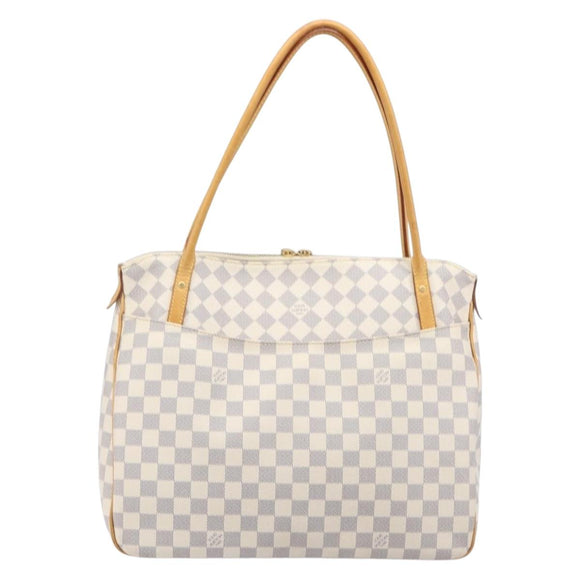 LOUIS VUITTON Damier Azur Figueri GM Tote Bag N41175 LV Auth ki6824V