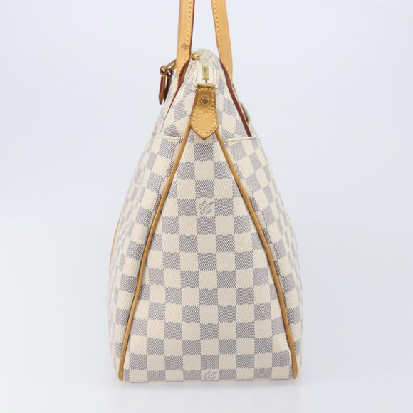 LOUIS VUITTON Damier Azur Figueri GM Tote Bag N41175 LV Auth ki6824V