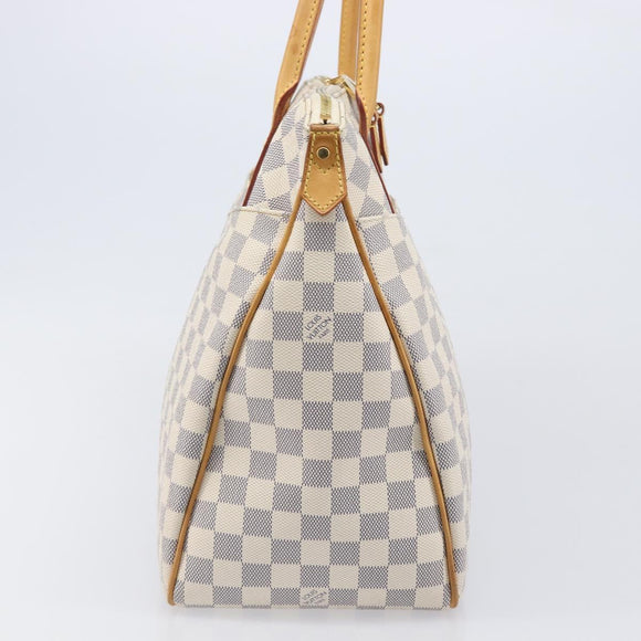 LOUIS VUITTON Damier Azur Figueri GM Tote Bag N41175 LV Auth ki6824V