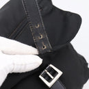 PRADA Shoulder Bag Nylon Black Silver Auth ki6826-10