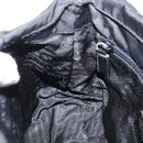 PRADA Shoulder Bag Nylon Black Silver Auth ki6826-24