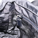 PRADA Shoulder Bag Nylon Black Silver Auth ki6826-25