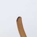 CELINE Macadam Canvas Shoulder Bag PVC Beige Gold Auth ki6828-10