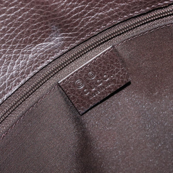 GUCCI GG crystal Shoulder Bag Coated Canvas Beige Gold 419689 Auth ki6829V