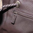 GUCCI GG crystal Shoulder Bag Coated Canvas Beige Gold 419689 Auth ki6829V-20