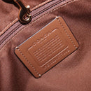 Coach Signature Tote Bag PVC Beige Gold Auth ki6830A-20