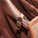 Coach Signature Tote Bag PVC Beige Gold Auth ki6830A-26