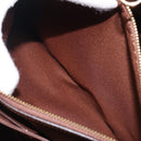 Coach Signature Tote Bag PVC Beige Gold Auth ki6830A-27