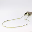 Coach Signature Shoulder Pouch Smartphone Case PVC Beige Silver Auth ki6833A-7