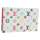 LOUIS VUITTON Multicolor Porte Cartes Slim Card Case M27495 LV Auth ki6835M-1
