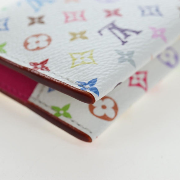 LOUIS VUITTON Multicolor Porte Cartes Slim Card Case M27495 LV Auth ki6835M