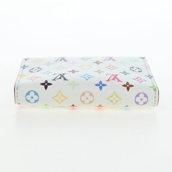 LOUIS VUITTON Multicolor Porte Cartes Slim Card Case M27495 LV Auth ki6835M