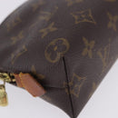 LOUIS VUITTON Monogram Pochette Cosmetic PM Pouch M43998 LV Auth ki6837-14