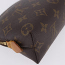 LOUIS VUITTON Monogram Pochette Cosmetic PM Pouch M43998 LV Auth ki6837-16