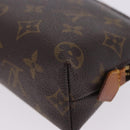LOUIS VUITTON Monogram Pochette Cosmetic PM Pouch M43998 LV Auth ki6837-17